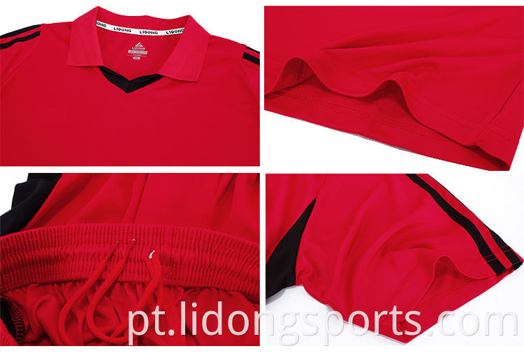 Design de moda Poliéster Sportswear Men Ranging Tracksuits Soccer Desgaste à venda